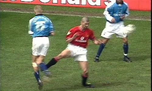 Roy Keane vs. Alf-Inge Haaland (foto: Getty Images)