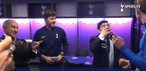 Sfatul oferit de Diego Maradona lui Harry Kane. Foto: captură X/@PqTTExplorer
