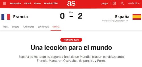 Reacția celor de la AS: „O lecție pentru lume”