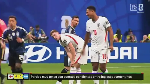 Jude Bellingham, conflict cu Lionel Messi în semifinalele CM 2026 (FOTO: captură DAZN)