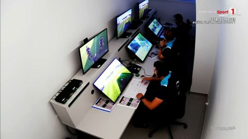 Imagini dezolante din noul HUB VAR de la Mogoșoaia/ Foto: captură ecran Prima Sport .jpeg