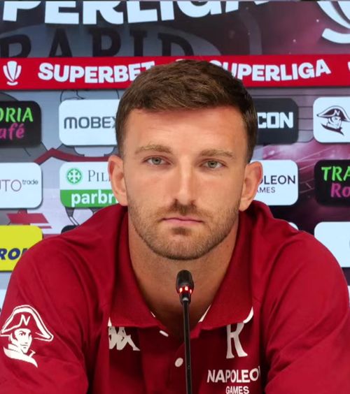 „Nu e ușor să fii jucător la Rapid”  Noul căpitan al giuleștenilor a vorbit despre   presiunea pusă de fani  + Cum l-a descris pe Pancu