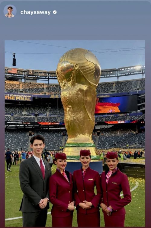 Nicoleta Atanase, românca prezentă la festivitatea de premiere de la CM 2026 (foto: Instagram)