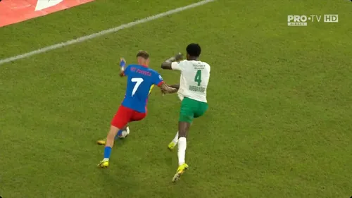 FCSB a cerut penalty în meciul cu Auda FOTO Captură video Pro TV