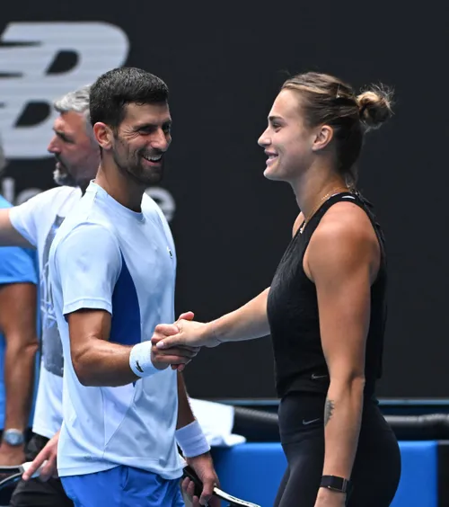Duetul galactic: Nole - Aryna   Djokovic și Sabalenka vor face pereche la dublu-mixt   la Flushing Meadows