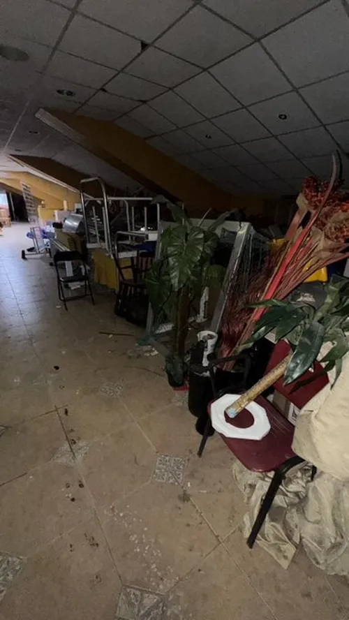 Imagini cu unele dintre neregulile descoperite în interiorul stadionului lui Rayo Vallecano. Foto: X/@AlbertOrtegaES1