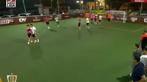 Adi Popa s-a luat la bătaie cu un adversar de la Victory Cup. Foto: captură video ProSport