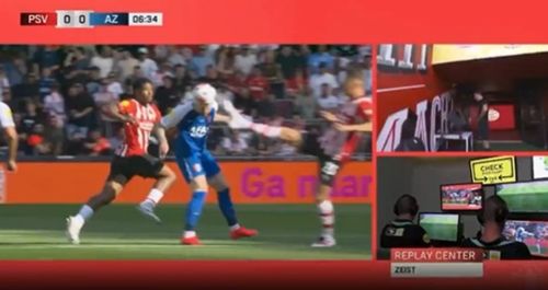 Eliminarea lui Joey Veerman din PSV - AZ Alkmaar FOTO captură X.jpeg