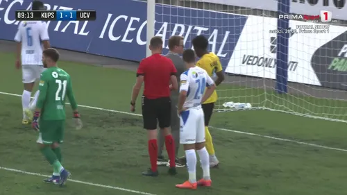 KuPS - Craiova. Kabuye, probleme medicale FOTO Captură Prima Sport 1