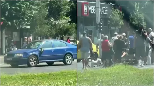 VIDEO | Trotinetă spulberată de o mașină, pe Șoseaua Pantelimon. Echipe de salvare la fața locului, trafic aproape blocat