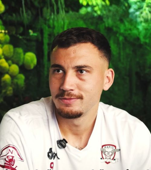 Cum l-a convins Rapidul pe Stojilkovic  Noul atacant e încântat de Pancu: „Mă regăsesc în mentalitatea pe care o are” +  Cum se autocaracterizează