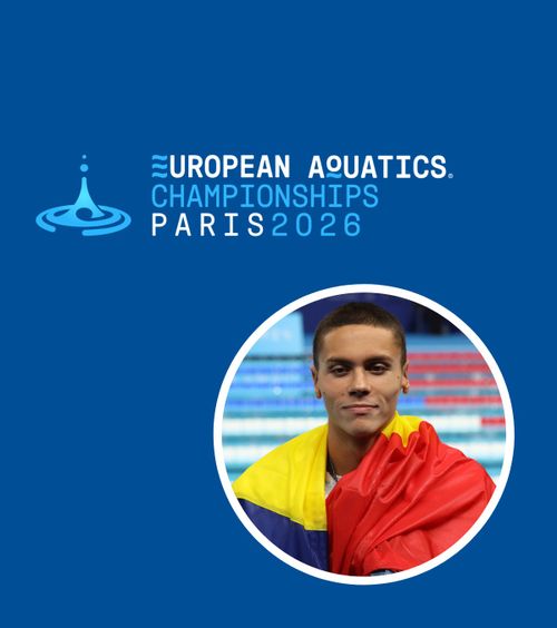Campionatele Europene de Natație de la Paris  Programul complet al sportivilor români și zilele în care concurează David Popovici +  Ce post TV transmite competiția