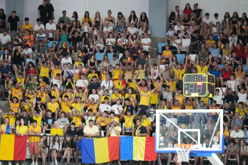 U18 Women's EuroBasket - Divizia B. Atmosferă senzațională înainte de România - Bulgaria (foto: Iosif Popescu/GOLAZO.ro)