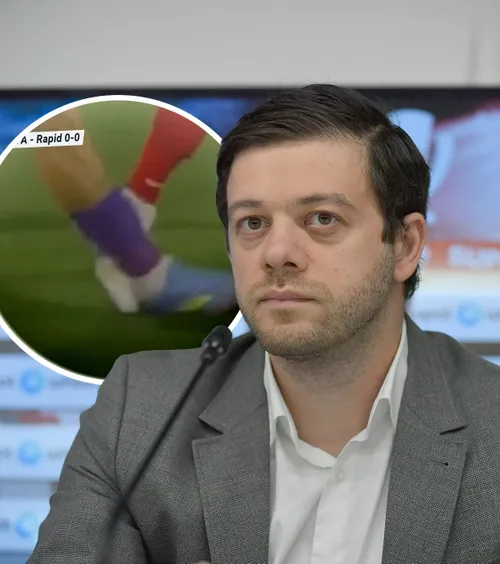 „Rapid nu e respectată de arbitri!”  Angelescu  iese la atac:  „FCSB țipă cel mai mult, 3 săptămâni se vorbește dacă nu primește penalty!”