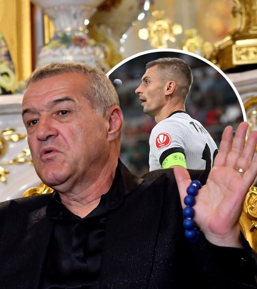 „Cum să zici așa ceva despre antrenor?”  Tănase l-a enervat pe Becali!  Căpitanul FCSB, jignit în direct:  „Ai ceva la cap dacă faci glume cu tentă sexuală!”