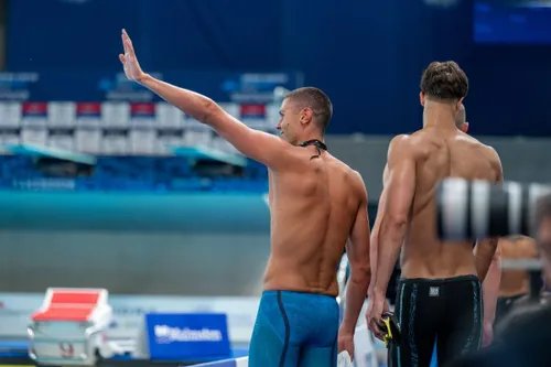 David Popovici, record în semifinala de 100m liber FOTO Raed Krishan/GOLAZO.ro