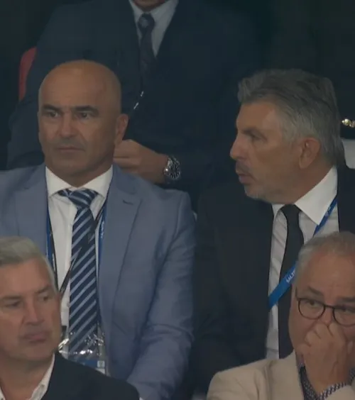 Românul VIP de la Supercupă   FOTO:  A fost prezent la  tribuna oficială  lângă fostul selecționer al Portugaliei