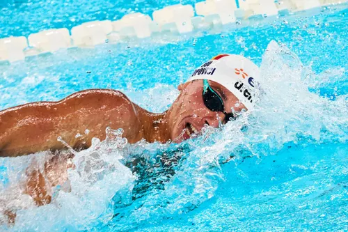 David Popovici, în serii la 200 m liber (foto: Raed Krishan/GOLAZO.ro)