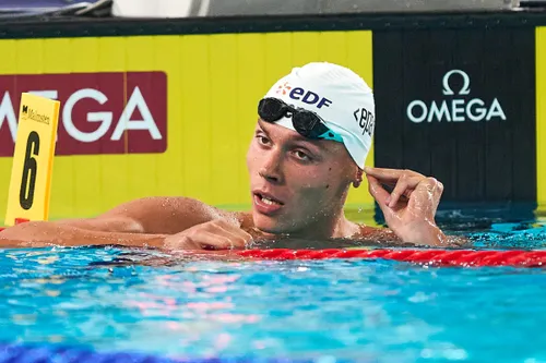 David Popovici a fost cel mai rapid în semifinalele probei de 200 metri liber, la Europene de la Paris (FOTO: Raed Krishan / GOLAZO.ro)