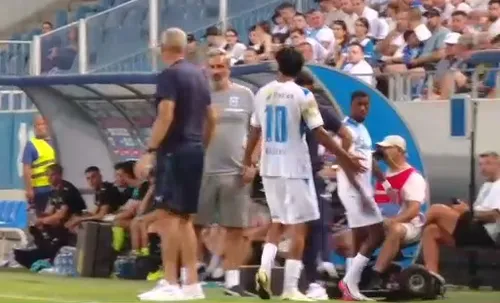 Ștefan Baiaram, nervos după meciul cu KuPS. Foto: captură Digi Sport