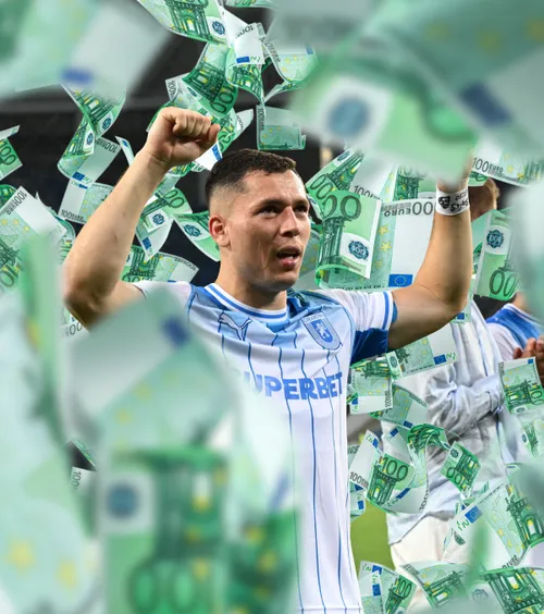U Craiova, încasări imense  Cât încasează oltenii după  calificarea în play-off-ul Europa League   și cât pot câștiga în continuare