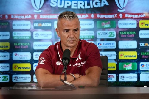 Daniel Pancu, la conferința de presă dinainte de Rapid - Dinamo (foto: Iosif Popescu/GOLAZO.ro)