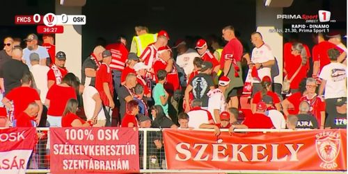 Momente de panică la Csikszereda - Sepsi Foto captură VIDEO Prima Sport .jpg
