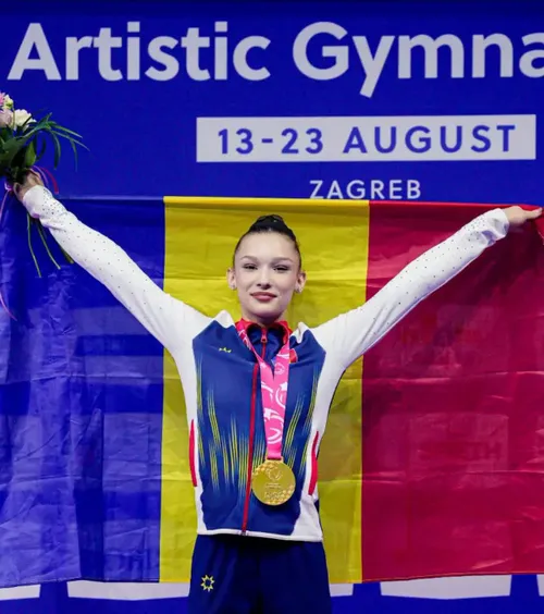 Aur pentru România la Zagreb  Aniela Tudor, noua campioană europeană la  gimnastică