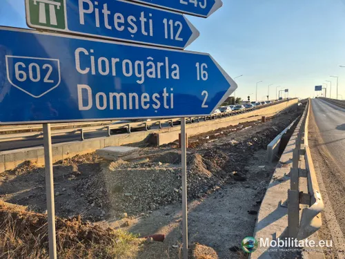 Noutăți de pe Prelungirea Ghencea, șantierul din București unde se sapă de când lumea. Se lucrează la linia de tramvai de la Pasajul Domnești, prima construită în Ilfov