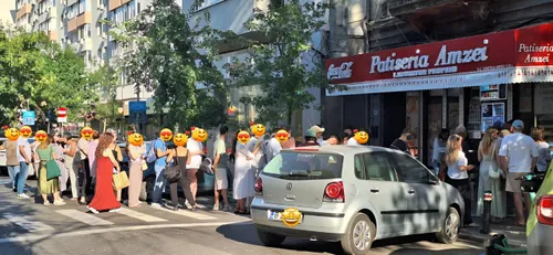Formidabilul efect "Edmond Niculușcă de la Mița Biciclista" asupra merdenelelor lui Nea Mihai: coadă gigantică la Patiseria Amzei😍