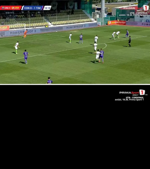 Probleme la Prima Sport   FOTO.  Transmisiunea TV a picat  timp de 8 minute  în timpul meciului! Telespectatorii au ratat două goluri