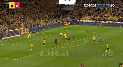 Golul lui Brown pentru 1-0. Foto: captură YouTube/Digi Sport