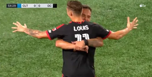 Louis Munteanu, gol pentru DC United în meciul cu Charlotte. Foto: captură X/@MLS