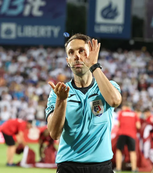 Conflict de interese?  Fratele lui George Găman, „centralul” delegat la CFR Cluj - FCSB,  lucrează pentru o mare rivală din Liga 1