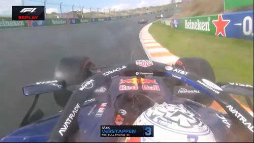 Max Verstappen, implicat într-un accident violent la Marele Premiu al Olandei Foto captură VIDEO X .jpeg