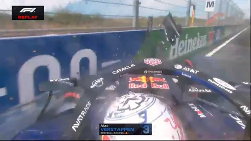 Max Verstappen, implicat într-un accident violent la Marele Premiu al Olandei Foto captură VIDEO X .jpeg