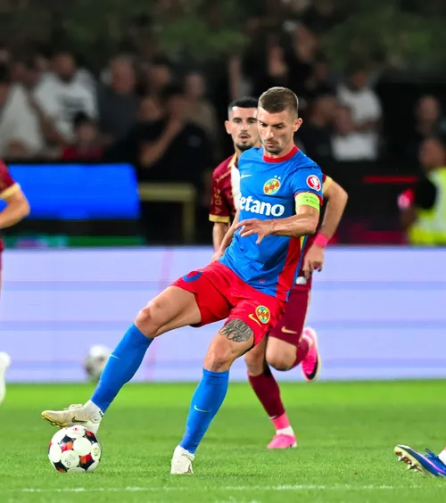 „Lui Tănase nu-i mai arde de fotbal”  Căpitanul FCSB, spulberat de Becali:  „Am vrut să-l schimb în minutul 25-30, dar mi-a fost milă!”