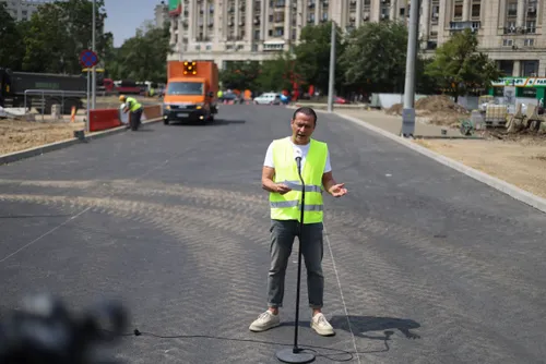 VIDEO | Se redeschide un drum din zona șantierului pentru Planșeul Unirii „în cel mai scurt timp posibil”. Primarul Băluță anunță ultimele noutăți de aici
