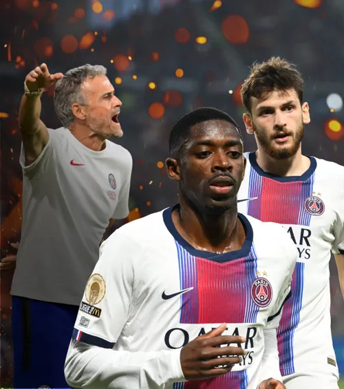 „Nu vei mai câștiga nimic!”  Furtună în vestiarul de la PSG! Luis Enrique, mesaj fără menajamente pentru  Dembele și Kvaratskhelia:  „E clar?”
