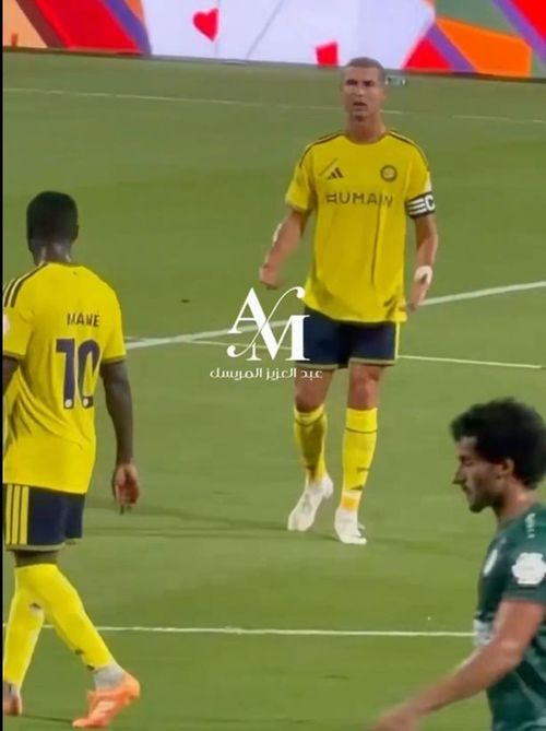 Cristiano Ronaldo, ieșire nervoasă în Al-Ettifaq vs. Al-Nassr (FOTO: captură video ROSHN Saudi League)