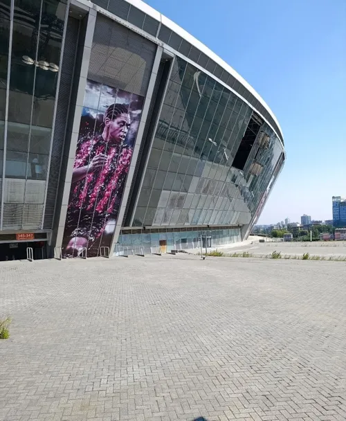 Cum arată Donbas Arena, stadionul celor de la Șahtior. Foto: X/@ZoryaLondonsk