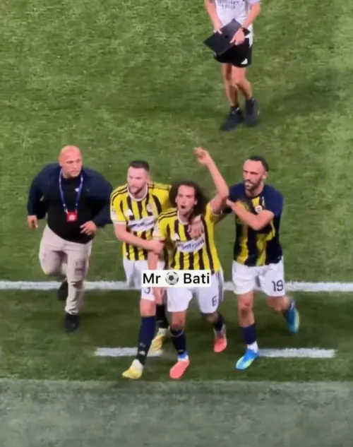 Scandalul uriaș provocat de Matteo Guendouzi după Lyon - Fenerbahce. Foto: captură X/@aykiri