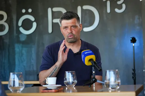 Florin Maxim, antrenorul Corvinului, dialog cu GOLAZO.ro la Deva