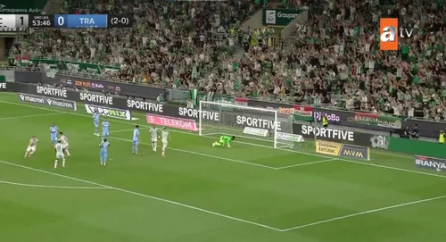 Ferencvaros - Trabzonspor. Golul marcat de Marius Corbu Foto captură VIDEO reedit (5).jpg
