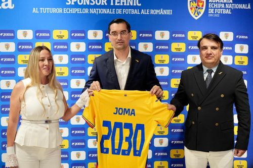 FRF a anunțat prelungirea parteneriatului cu Joma până în 2030. Foto: Iosif Popescu / GOLAZO.ro
