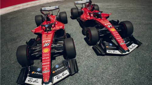 Monopostul pregătit de Ferrari pentru Marele Premiu al Italiei. Foto: Ferrari