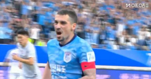 Golul marcat de Nicolae Stanciu în Cupa Chinei. Foto: Captură X/@football_t69515