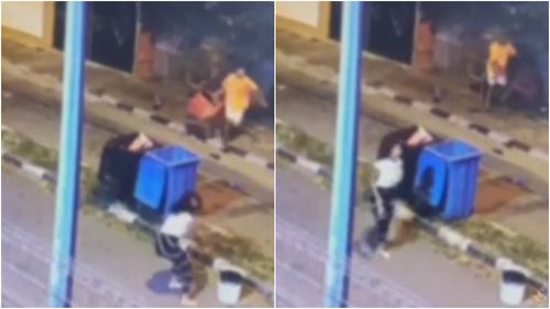 VIDEO | Incredibile imagini de la "petrecerea" cu scaune, pietre și pahare-proiectil din Pantelimon, unde jandarmii au scos și armele după ce au fost atacați în stradă