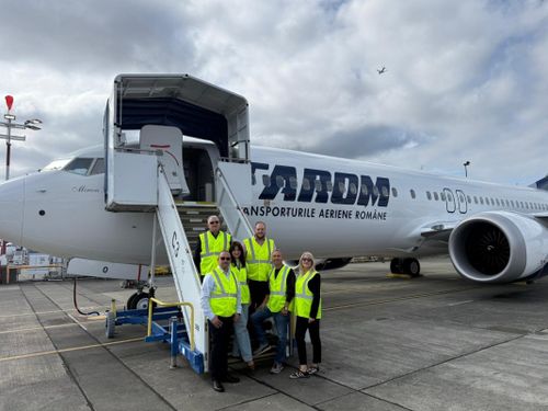 Aeronava „Mircea Lucescu” (Foto: TAROM)