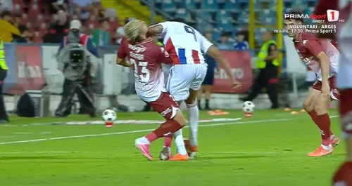 Eliminarea lui Patrick Fernandes din Oțelul - Rapid Foto captură video Prima Sport (6).jpeg